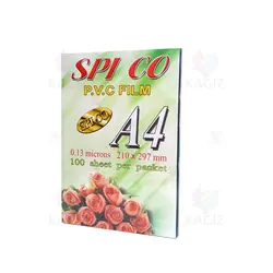 طلق پی وی سی صحافی سایز A4 نازک بسته 100عددی رنگ سفید | فروشگاه آنلاین کاغذ