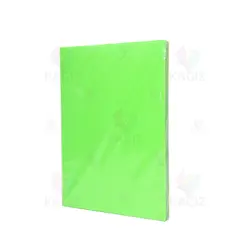 طلق پی وی سی صحافی سایز A4 ضخیم بسته 100عددی رنگ سبز | فروشگاه آنلاین کاغذ