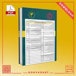 تيترواژه مبحث دوازدهم 1392 (فايل pdf) - بنیاد مهندسی ایران | آزمون‌ نظام مهندسی | مقررات ملی ساختمان