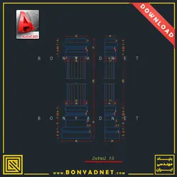 فایل اتوکدی dwg آلبوم نقشه ها و جزئیات اجرایی نمای کلاسیک رومی - بنیاد مهندسی ایران | آزمون‌ نظام مهندسی | مقررات ملی ساختمان