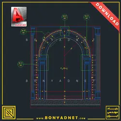 فایل اتوکدی dwg آلبوم نقشه ها و جزئیات اجرایی نمای کلاسیک رومی - بنیاد مهندسی ایران | آزمون‌ نظام مهندسی | مقررات ملی ساختمان