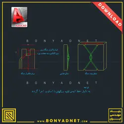 پکیج جامع دیتیل اتوکدی (dwg) و نقشه های فاز دو معماری و شهرسازی - بنیاد مهندسی ایران | آزمون‌ نظام مهندسی | مقررات ملی ساختمان