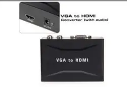 VGA TO HDMI به همراه ورودی صدا و آداپتور مدل YZ-1803