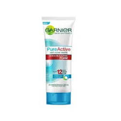 فوم شستشو ضد جوش Pure Active حجم 100میل گارنیر