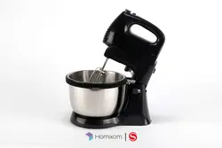 همزن کاسه دار گردان استیل مشکی ساپر مدل SHMBR-700