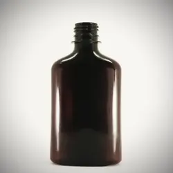 بطری کتابی 250 دهانه 28 قهوه ای