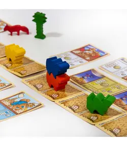 بازی ایرانی شترسواری نسخه کارتی (Camel Up Cards
