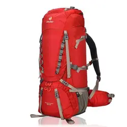 کوله پشتی کوهنوردی deuter دیوتر 65+15 لیتری مدل 9865 قرمز