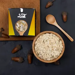 مغز تخمه کدو خام صادراتی آنید 400 گرم - گروه محصولات سلامت محور آنید