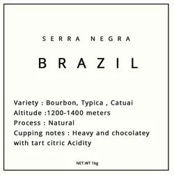قهوه آسیاب شده برزیل سرانگرا - لم Lemm
