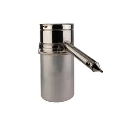 گلاب گیر 10 لیتری لوله بلند (دستگاه تقطیر) استیل مدل TB-G10L (کپی)