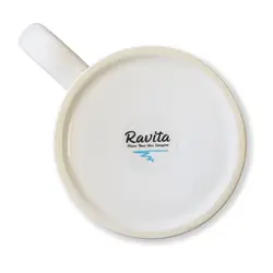 لیوان طرح دار سرامیکی راویتا طرح شیب الخضیب کد 7029 - راویتا | Ravita