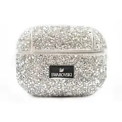 قاب ایرپاد Swarovski مدل Silver Diamond مناسب برای ایرپاد پرو - راویتا | Ravita