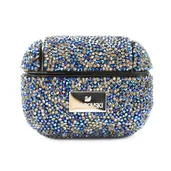 قاب ایرپاد Swarovski مدل Blue Diamond مناسب برای ایرپاد پرو - راویتا | Ravita