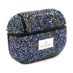 قاب ایرپاد Swarovski مدل Blue Diamond مناسب برای ایرپاد پرو - راویتا | Ravita