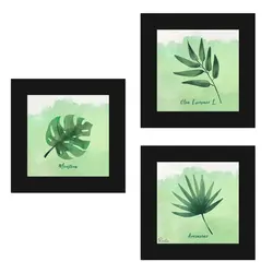 تابلو 3 تایی راویتا برگ کد T 188 - راویتا | Ravita