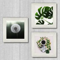 تابلو 3 تایی راویتا قاصدک و برگ کد T 205