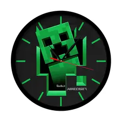 ساعت‌ دیواری راویتا طرح ماینکرفت کد 3499