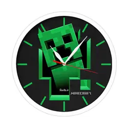 ساعت‌ دیواری راویتا طرح ماینکرفت کد 3499
