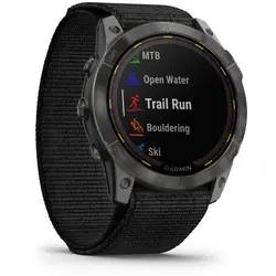 Garmin Enduro™ 2 (Carbon Gray DLC Titanium with Black UltraFit Nylon Strap)