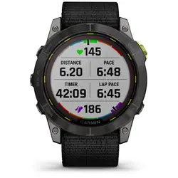 Garmin Enduro™ 2 (Carbon Gray DLC Titanium with Black UltraFit Nylon Strap)