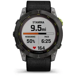 Garmin Enduro™ 2 (Carbon Gray DLC Titanium with Black UltraFit Nylon Strap)