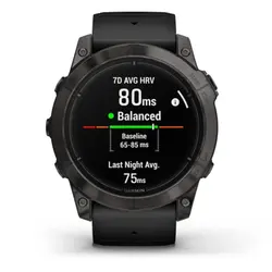 Garmin epix™ Pro (Gen 2) 51mm – Sapphire Edition (Carbon Grey DLC Titanium with Black Band)