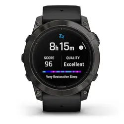 Garmin epix™ Pro (Gen 2) 51mm – Sapphire Edition (Carbon Grey DLC Titanium with Black Band)