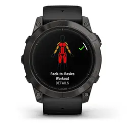 Garmin epix™ Pro (Gen 2) 51mm – Sapphire Edition (Carbon Grey DLC Titanium with Black Band)