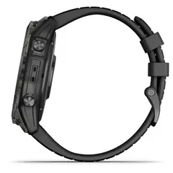 Garmin epix™ Pro (Gen 2) 51mm – Sapphire Edition (Carbon Grey DLC Titanium with Black Band)