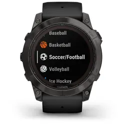 Garmin fēnix® 7X Pro – Sapphire Solar Edition (Carbon Grey DLC Titanium with Black Band)