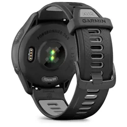 Garmin Forerunner® 265 (Black Bezel and Case with Black/Powder Gray Silicone Band)