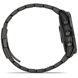 Garmin fēnix® 7X Pro – Sapphire Solar Edition (Carbon Gray DLC Titanium with Vented Titanium Bracelet)