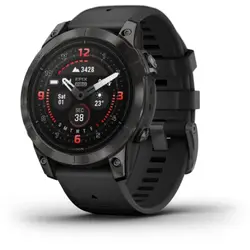 Garmin epix™ Pro (Gen 2) 47mm – Sapphire Edition (Carbon Grey DLC Titanium with Black Band)