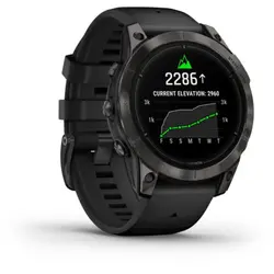 Garmin epix™ Pro (Gen 2) 47mm – Sapphire Edition (Carbon Grey DLC Titanium with Black Band)