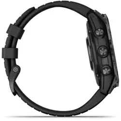 Garmin epix™ Pro (Gen 2) 47mm – Sapphire Edition (Carbon Grey DLC Titanium with Black Band)