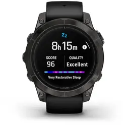 Garmin epix™ Pro (Gen 2) 47mm – Sapphire Edition (Carbon Grey DLC Titanium with Black Band)