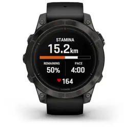 Garmin epix™ Pro (Gen 2) 47mm – Sapphire Edition (Carbon Grey DLC Titanium with Black Band)