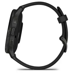 Garmin Venu® 3 (Slate stainless steel bezel with black case and silicone band)