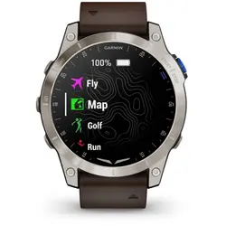 Garmin D2™ Mach 1 (Aviator Smartwatch with Oxford Brown Leather Band)