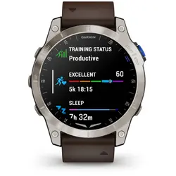 Garmin D2™ Mach 1 (Aviator Smartwatch with Oxford Brown Leather Band)