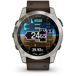 Garmin D2™ Mach 1 (Aviator Smartwatch with Oxford Brown Leather Band)