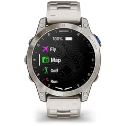 Garmin D2™ Mach 1 (Aviator Smartwatch with Vented Titanium Bracelet)