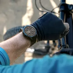 Garmin fēnix® 7 – Sapphire Solar Edition (Black DLC Titanium with Black Band)