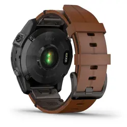 Garmin epix™ (Gen 2) (Sapphire - Black Titanium with Chestnut Leather Band)