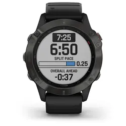 Garmin fēnix® 6 - Pro Sapphire Edition (Carbon Gray DLC with Black Band)