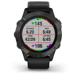 Garmin fēnix® 6 - Pro Sapphire Edition (Carbon Gray DLC with Black Band)
