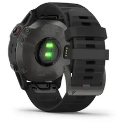 Garmin fēnix® 6 - Pro Sapphire Edition (Carbon Gray DLC with Black Band)