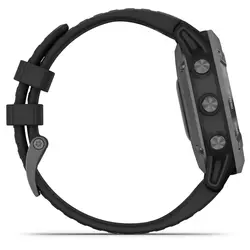 Garmin fēnix® 6 - Pro Solar Edition (Slate Gray with Black Band)