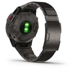 Garmin fēnix® 6 - Pro Solar Edition (Titanium Carbon Gray DLC with Titanium DLC Band)